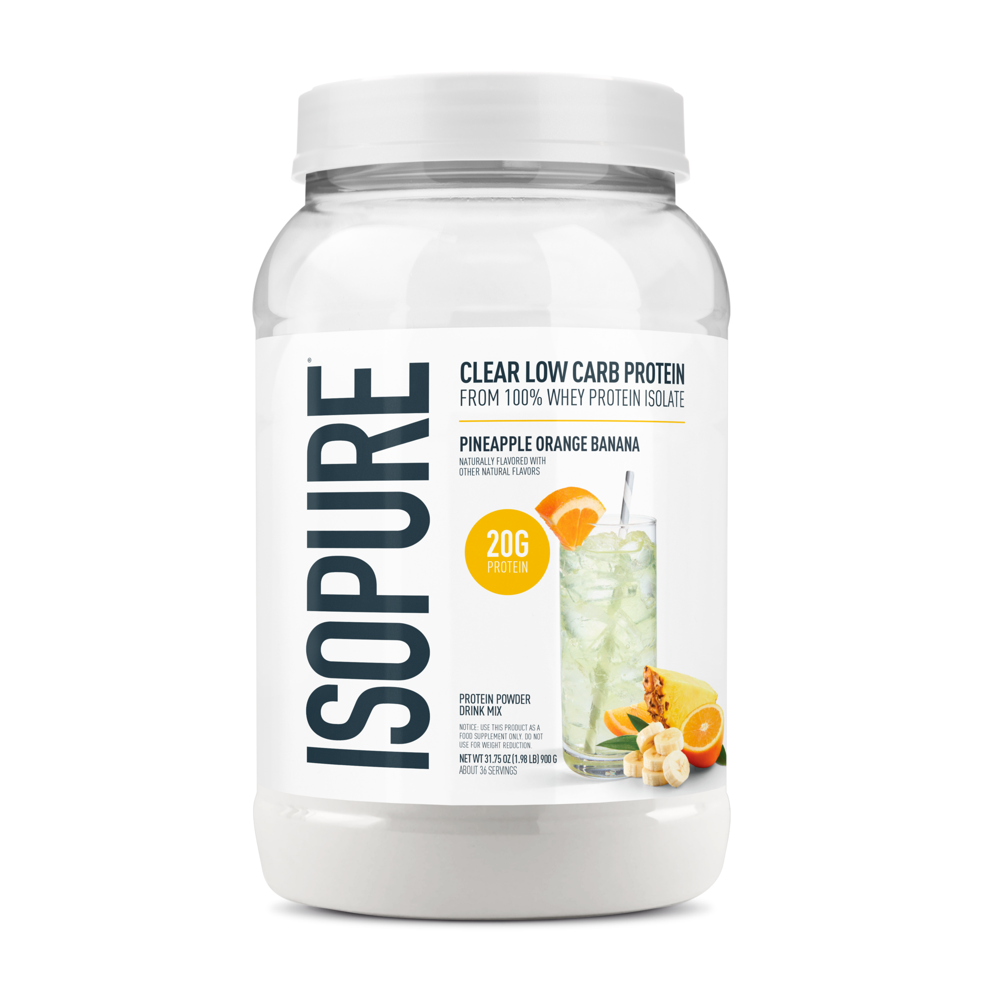 ISOPURE INFUSIONS™ LIGHT FRUIT FLAVORED PROTEIN POWDER