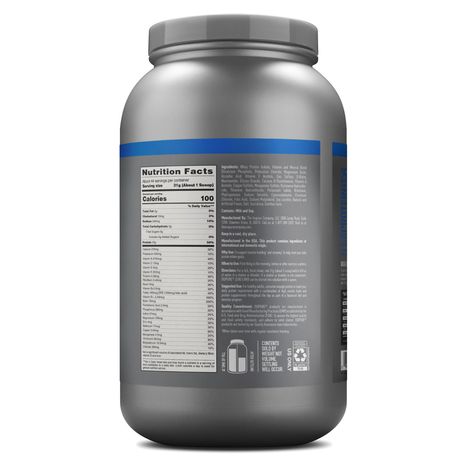 ISOPURE® ZERO/LOW CARB Powder