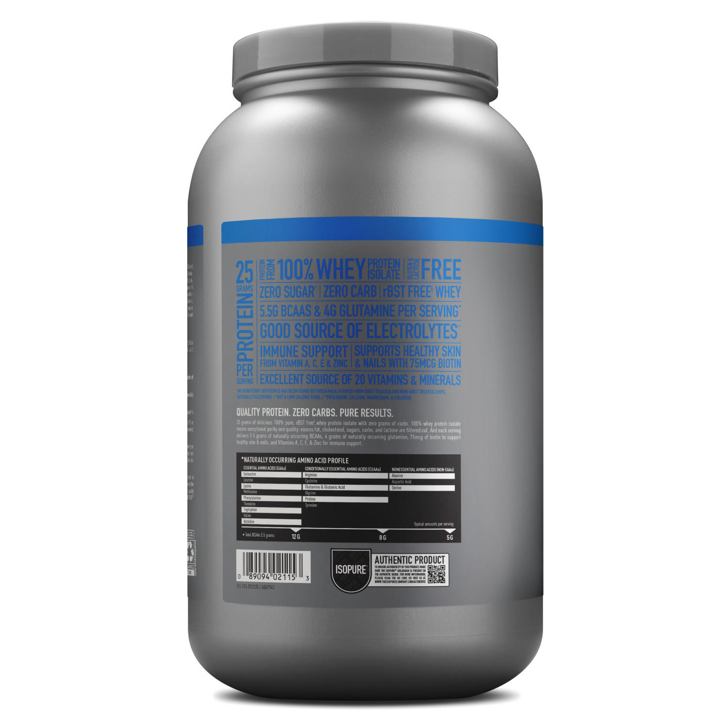 ISOPURE® ZERO/LOW CARB Powder