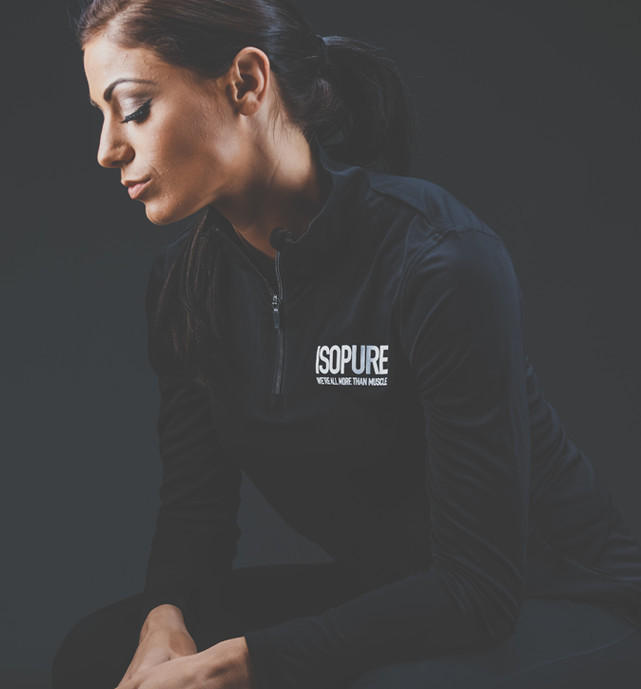 ISOPURE® WOMEN'S 1/4 ZIP LIGHTWEIGHT PULLOVER Accessories